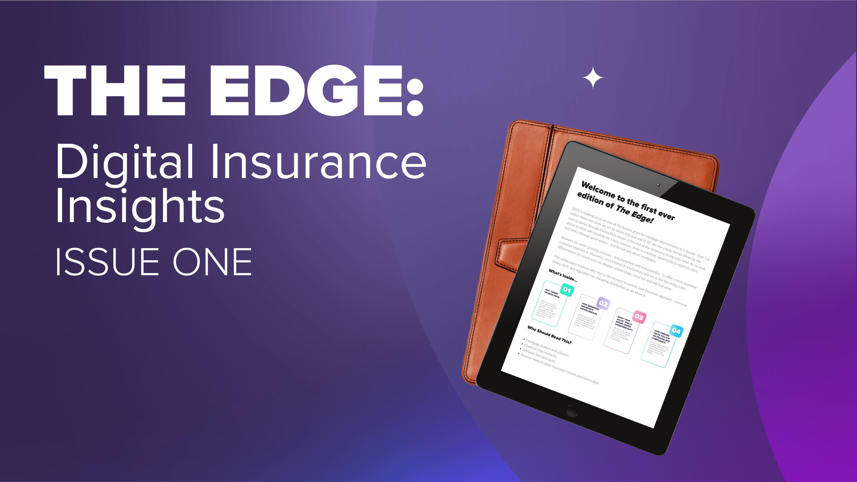 The Edge: Digital Insurance Insights, Issue One